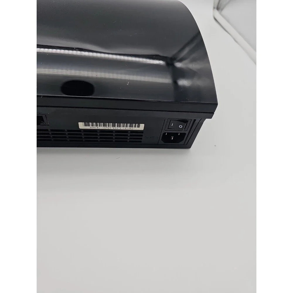 Sony PlayStation 3 80GB Piano Black (CECHK01) W/ OEM Controller! Tested Working!